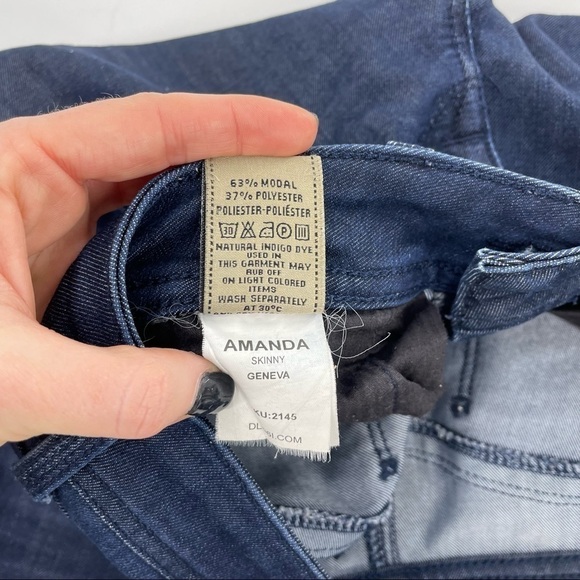 DL1961 Amanda Skinny Jeans Geneva Wash 26 - Picture 12 of 16